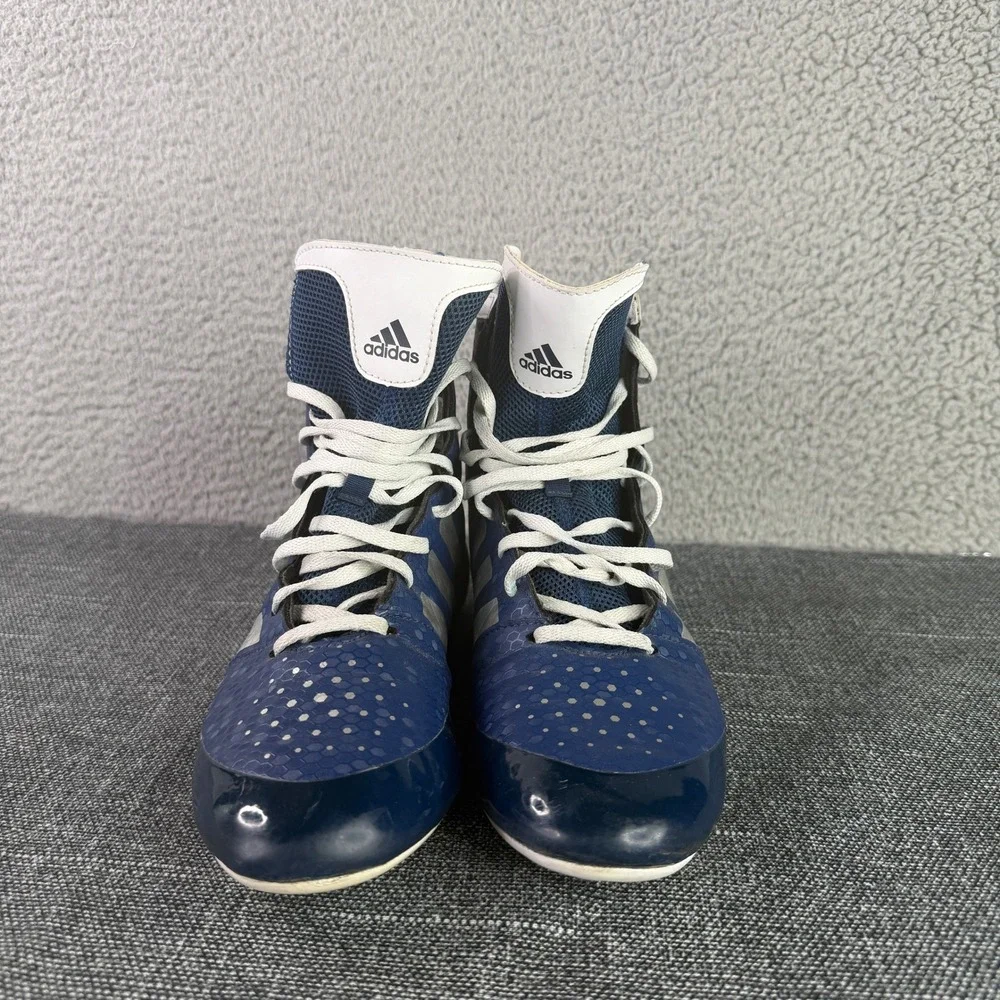 Adidas Boxing Shoes Mens 8.5 Blue 2017 Adidas Boxing KO Legend 16.2 Wrestling